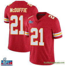 Mens Kansas City Chiefs Trent Mcduffie Red Authentic Team Color Vapor Untouchable Super Bowl Lvii Patch Kcc216 Jersey C3081